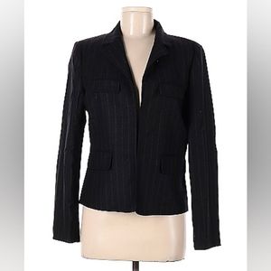 JCrew Pinstripe Wool Blazer